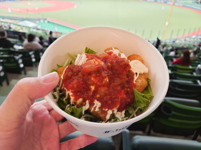フライドソイチキンサルサボウル